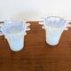 Pair of Vianne glass tealight holders