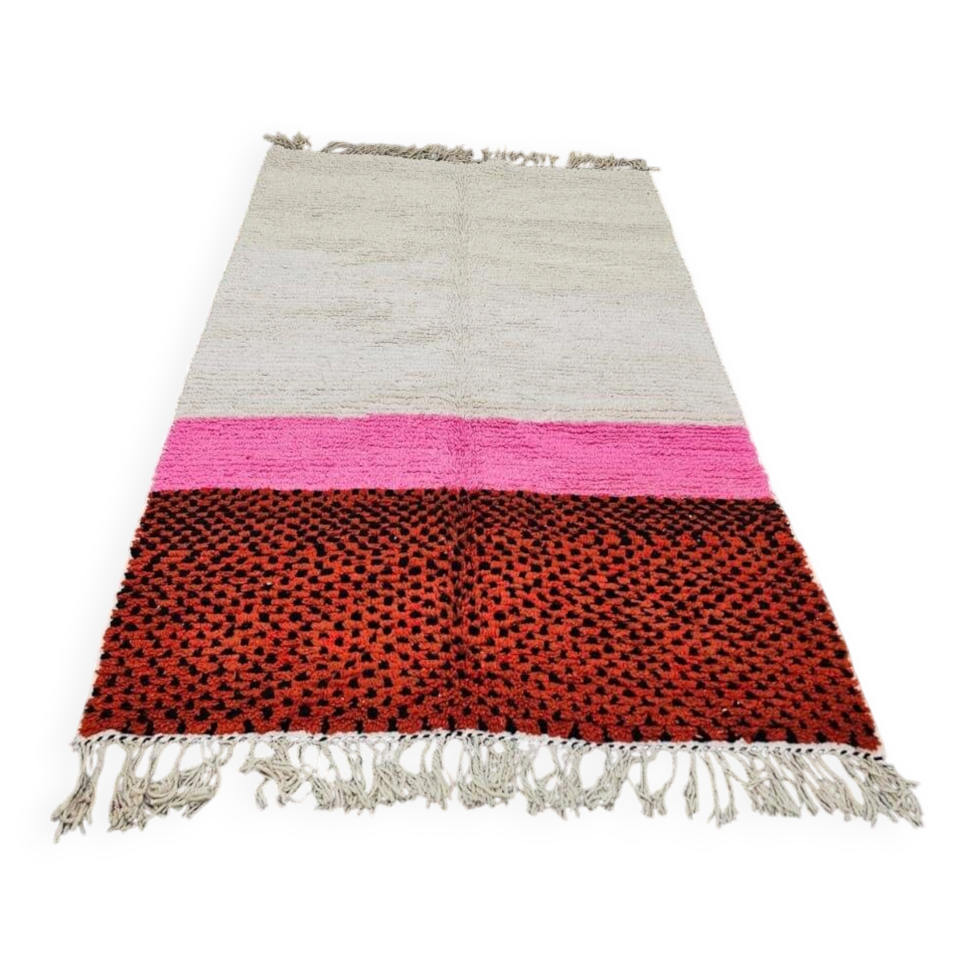Tapis marocain berbère en laine