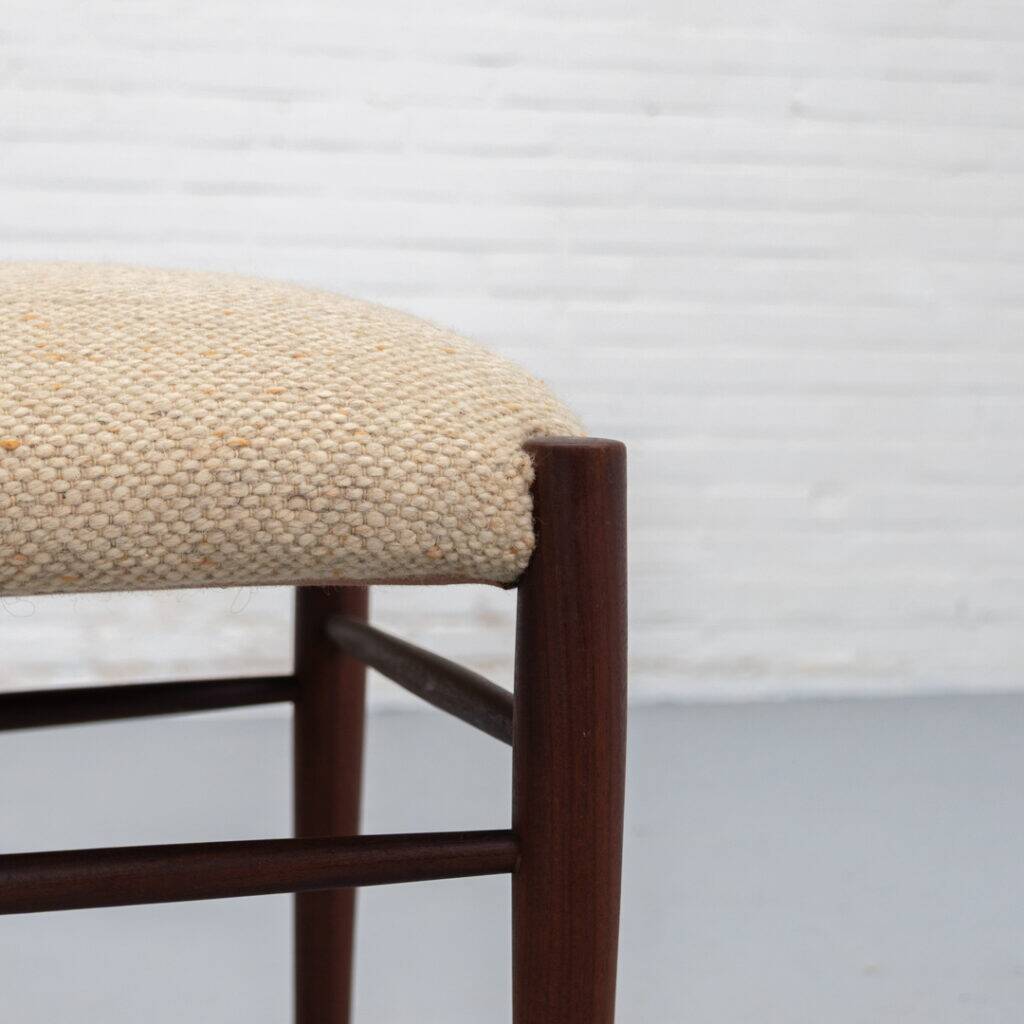 Set of 4 dining chairs by Lübke, 1960s