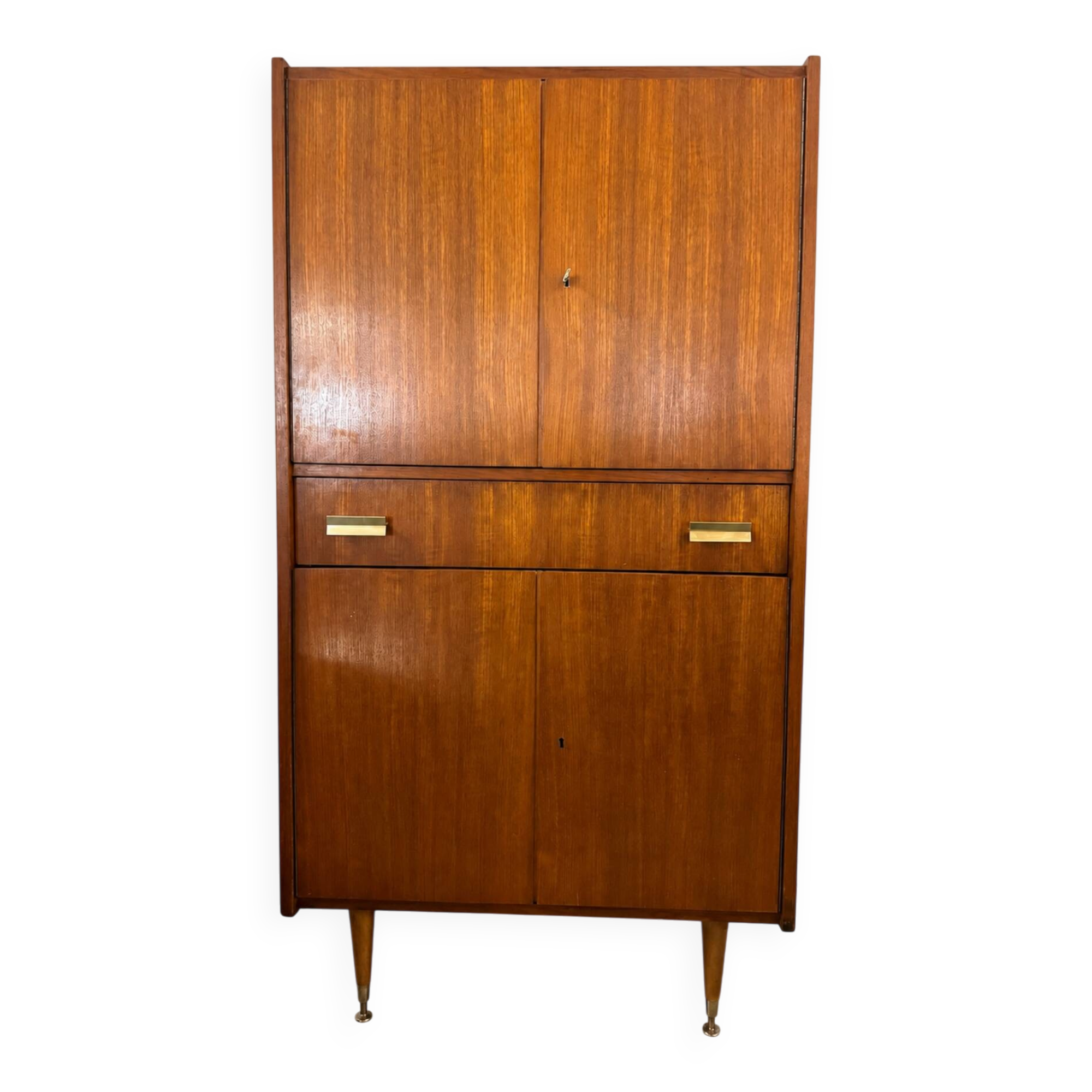 Buffet / secrétaire vintage en teck