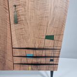 Armoire vintage en noyer, années 1970