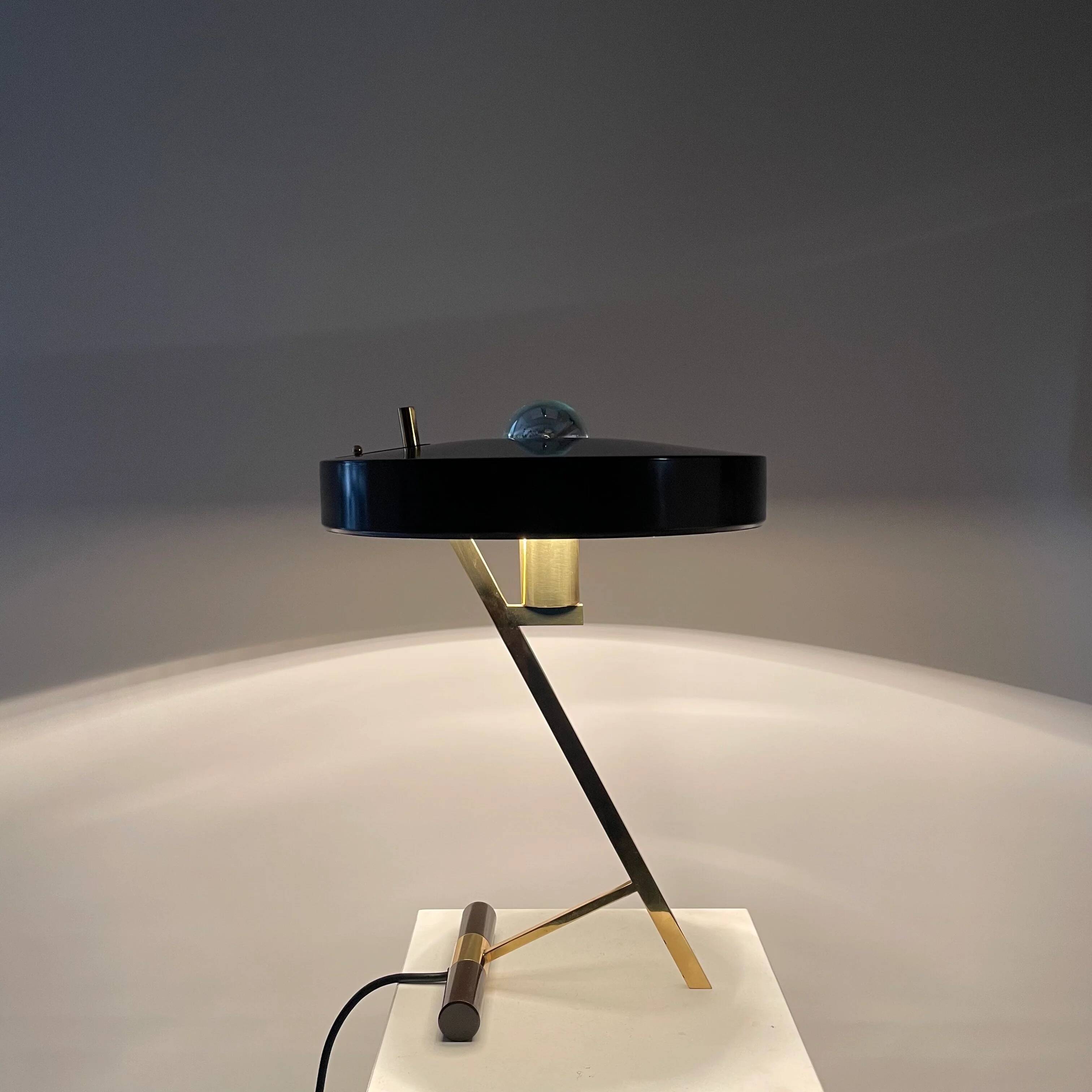 Diplomat Z desk lamp designed by Louis Kalff for Philips, 1960