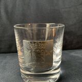 6 crystal whiskey glasses from Sèvres Prévost, Captain, Marshal, Boutelier, Fauconnier and Veneur
