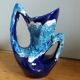 Vase Fat Lava sea foam
