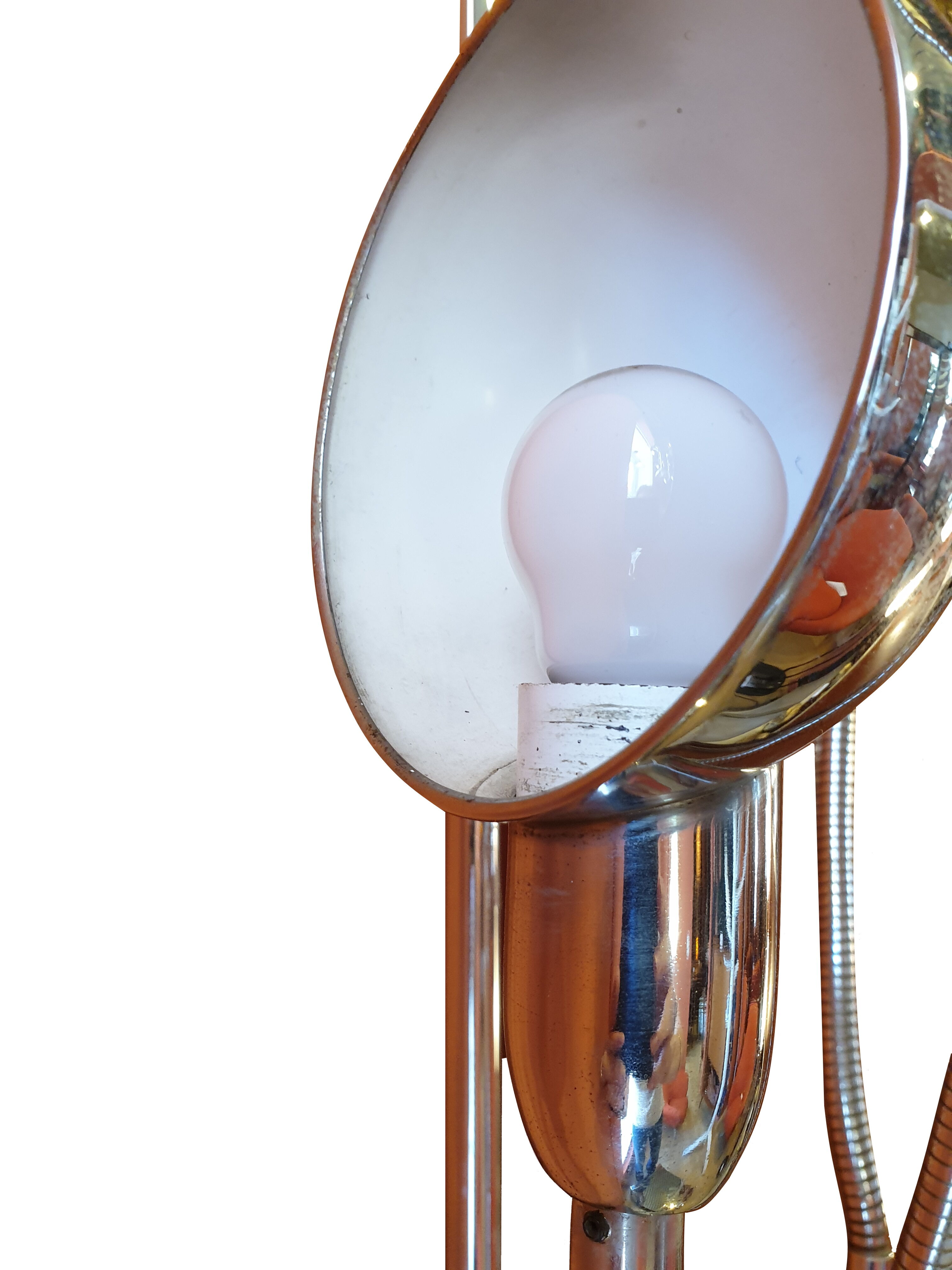 Pierre Folie "hydra" lamp for Jacques Charpentier 5 barrels