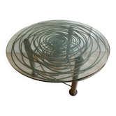 Sculptural table – Unique piece by the artist Jean-Pierre Dussaillant