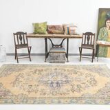 5x10 Rug For Living Room Long Wide Vintage Rug, 168x296Cm SK 3796