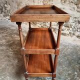 Vintage French shelf in cherry wood, 1920s.