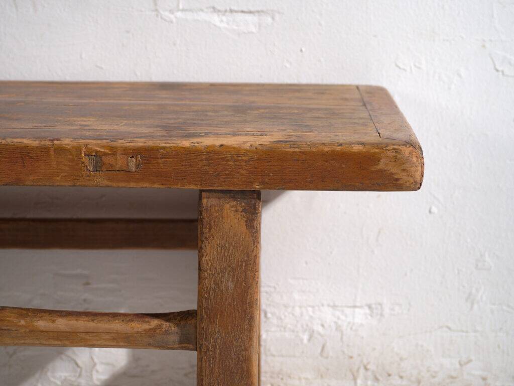 Antique pine coffee table – China, circa 1920