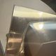 Set of 6 Space Age wall plaques, made of metal, geometric patterns.