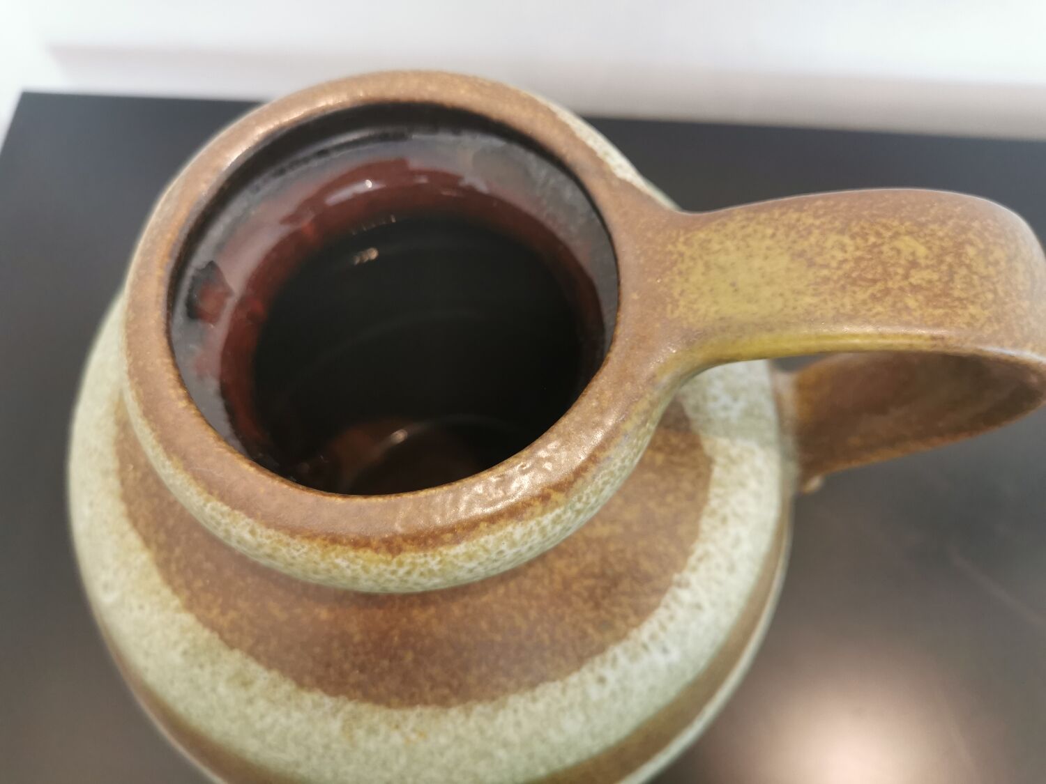 Vintage Scheurich ball vase