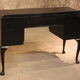 Bureau Anglais noir noyer