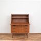 Mid-Century Danish Teak Secretary by Gunnar Nielsen for Tibergaard, 1960s.