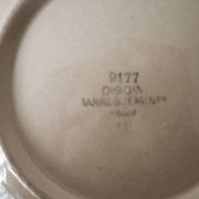 Pair of round dishes Digoin 9177
