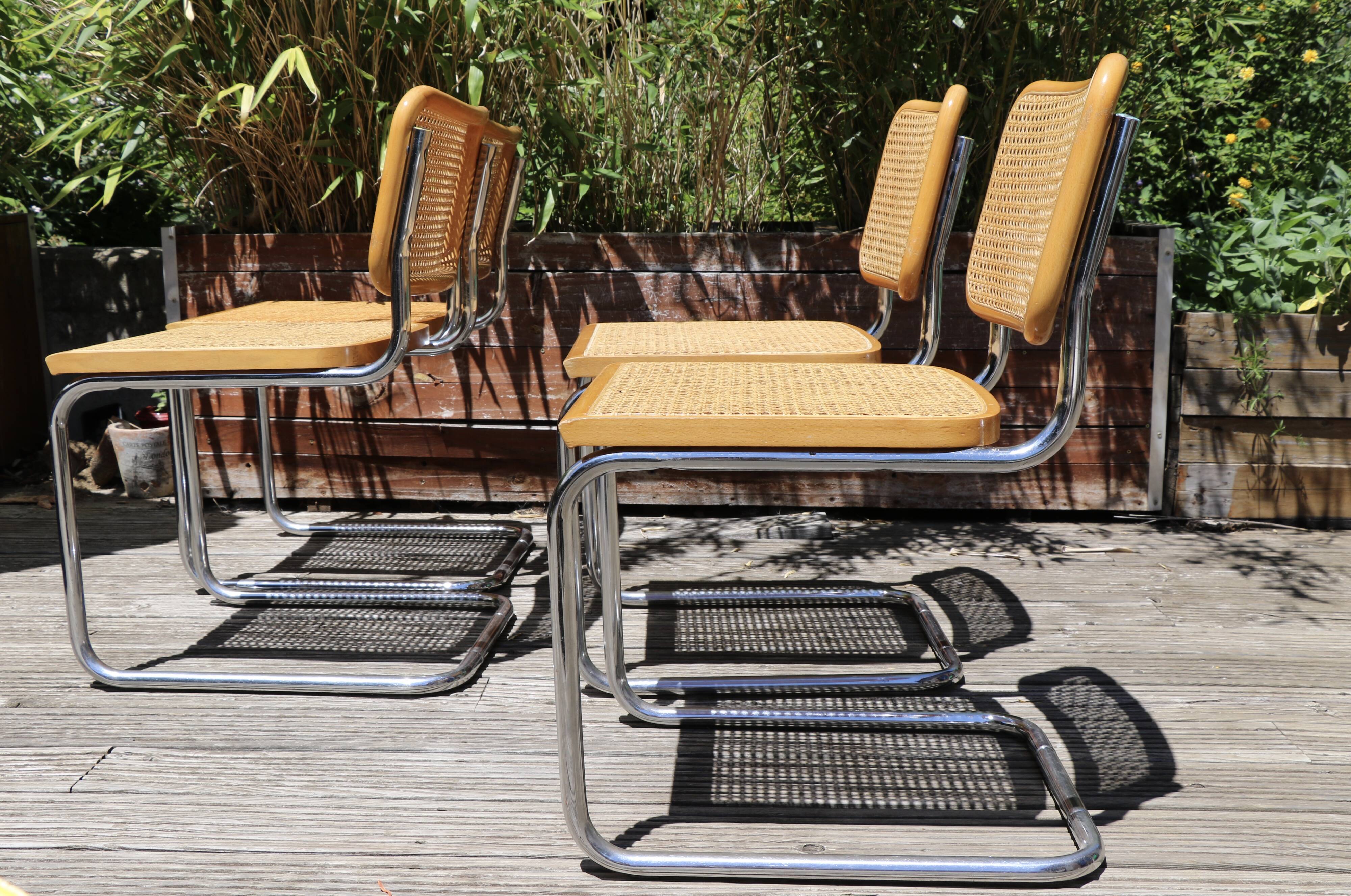 Chaise B32 Cesca de Marcel Breuer