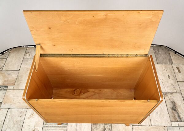 Cabinet de literie vintage Jitona années 1970 Tchécoslovaquie