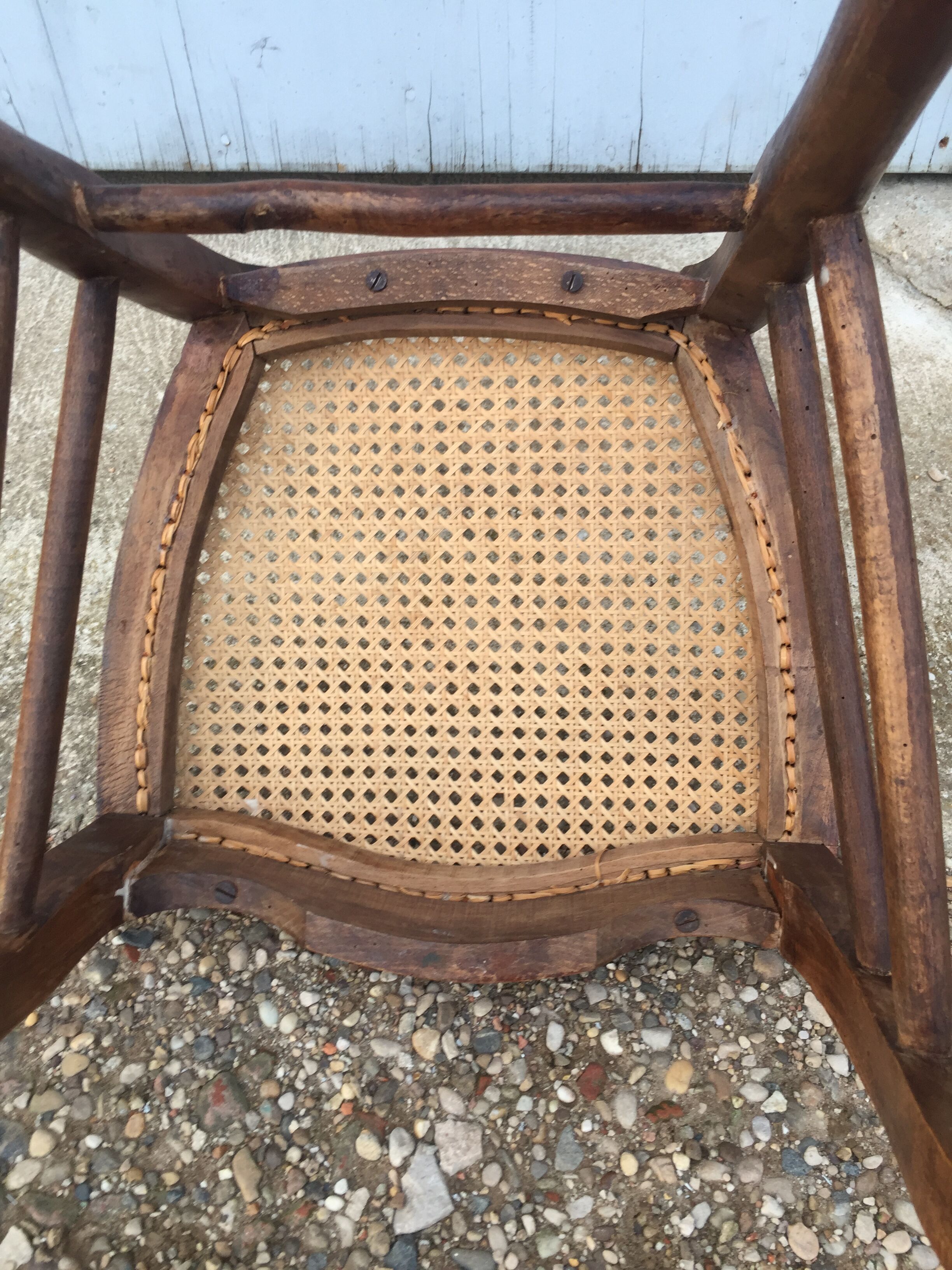 Louis Philippe caned chair