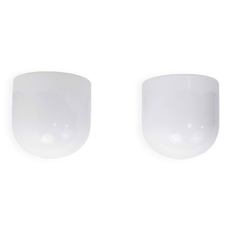 Pair of Bauhaus ceiling lights