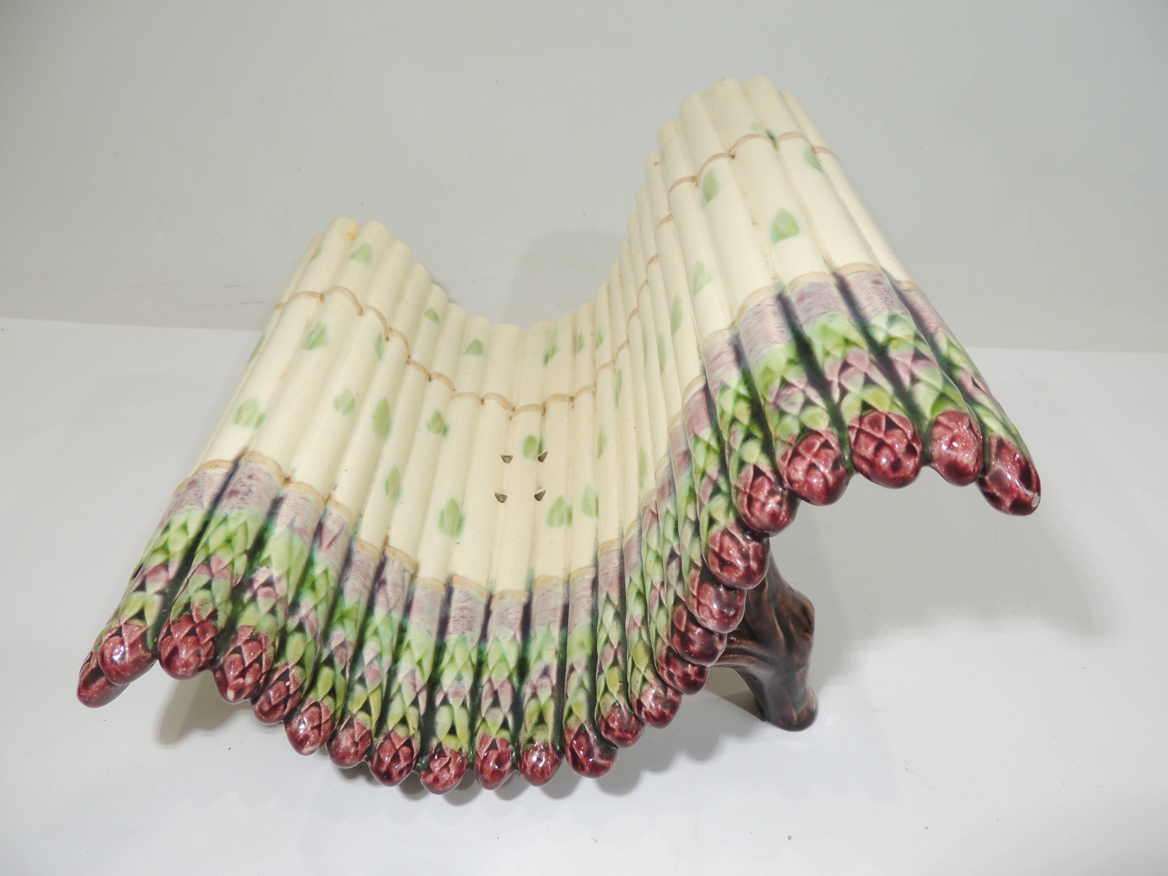 Asparagus service /luneville k g /vintage