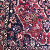 Large antique Persian carpet Bakhtiar handmade 210x327
