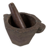 Large Ancient Mortar in Swedish Stone, circa 1800