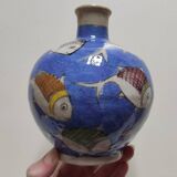 Flacon poterie Perse/Qajar poissons