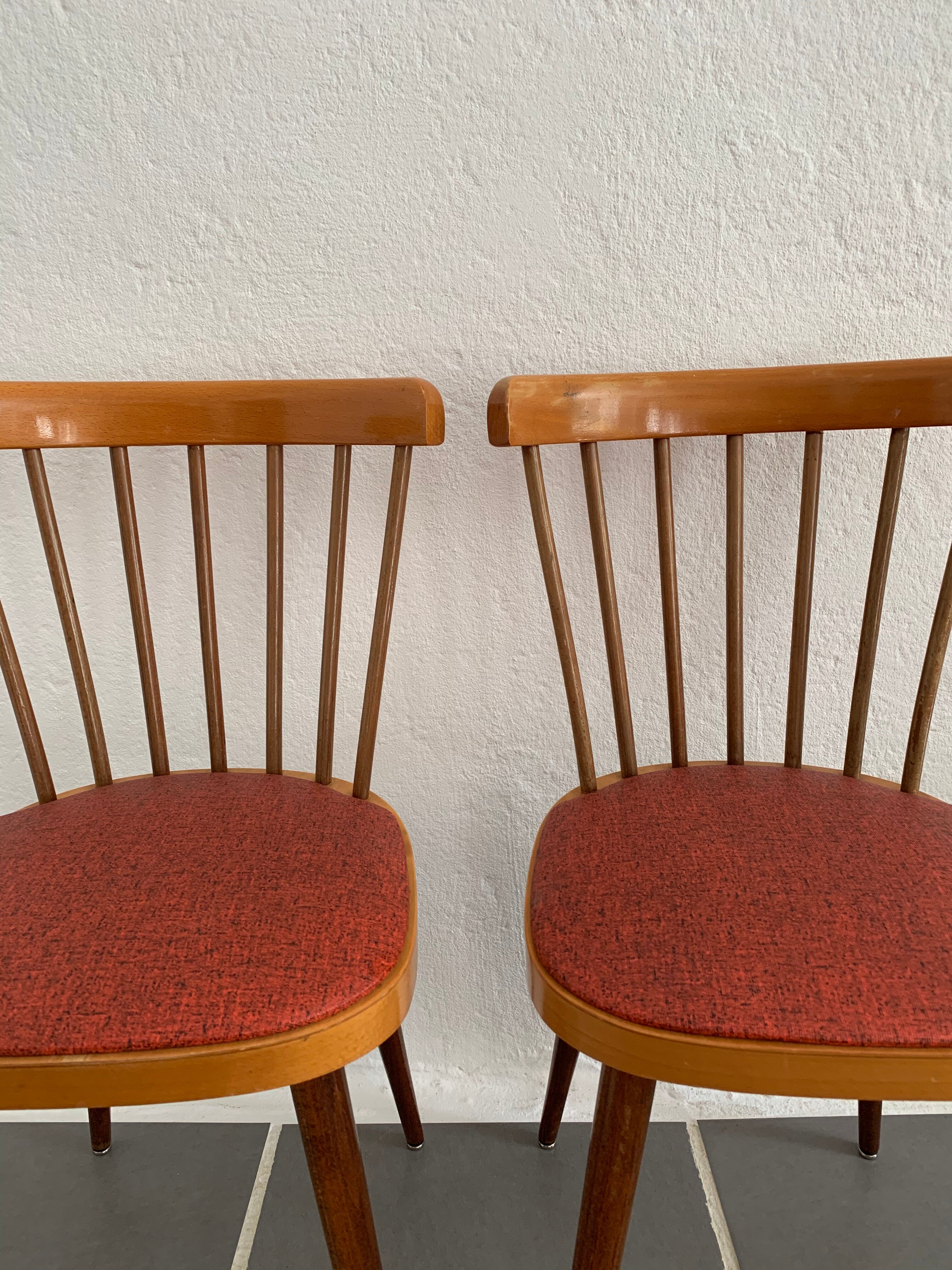 Pair Chairs Baumann model 740