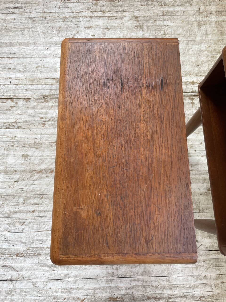 Paire de chevet scandinave en teck