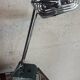 Vintage desk lamp – Art Deco style in chrome and green