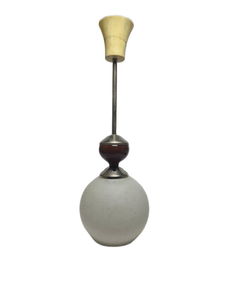 Postmodern Communist pendant lamp, Poland, 1970s