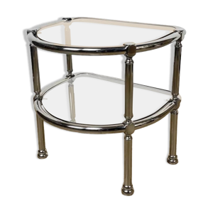 table d'appoint demi-lune