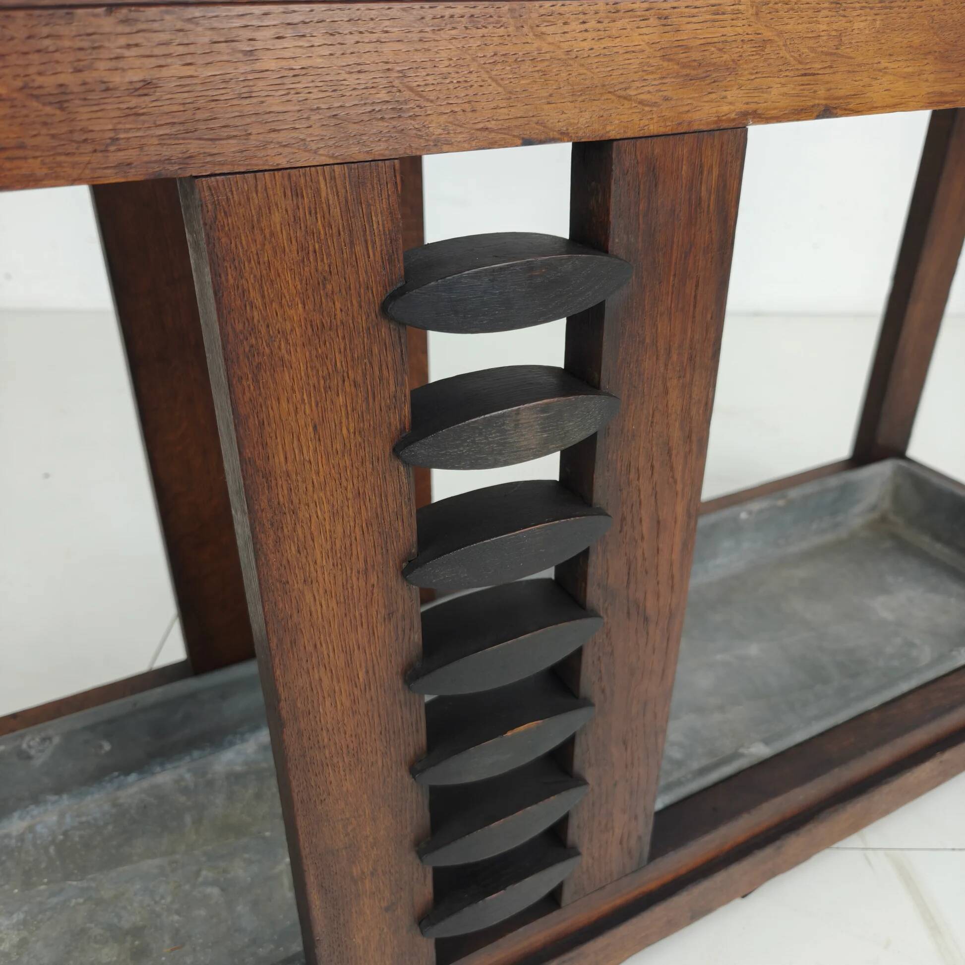 Art Deco Amsterdam School umbrella stand, 1920s