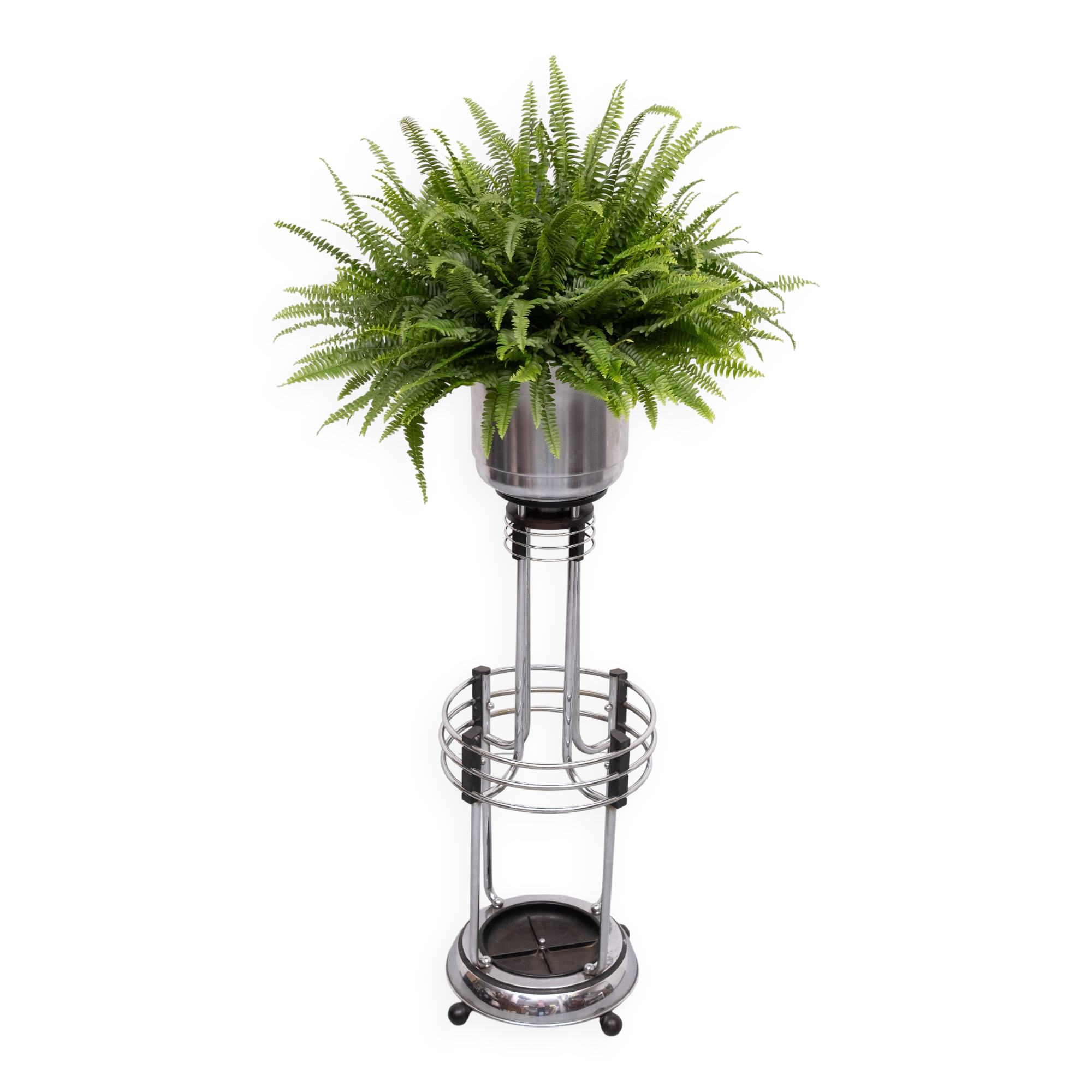 Art Deco plant stand and Umbrella 1930s Demeyere Belgium