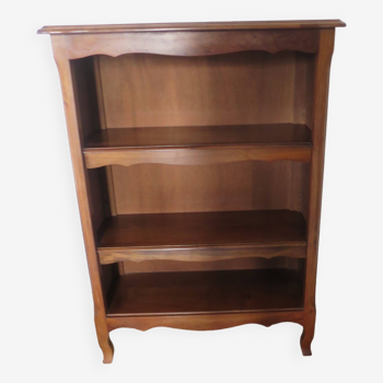 bibus 2 shelves - Small bookcase - Solid wood - Louis XV style