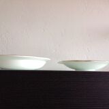 Duo of flower dishes from Sarreguemines 50/60