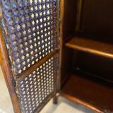 Vintage rattan shelf