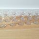 Set of 11 liqueur glasses