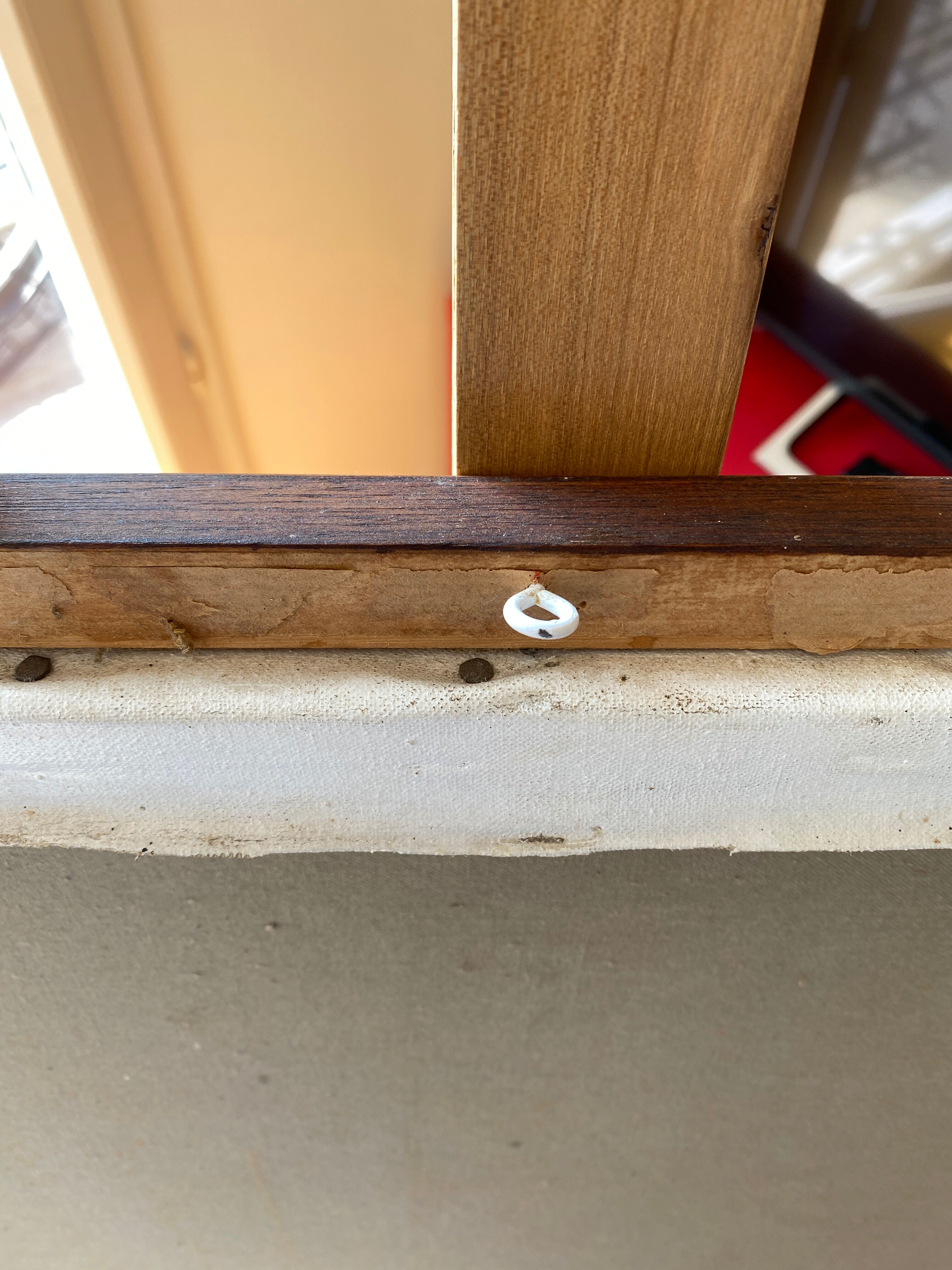 Portrait selling flowers