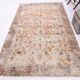 Tapis 5x8 pour chambre de ferme, tapis Vintage bleu orange, 162x262Cm SK 5165