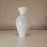 White opaline vase