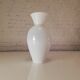 White opaline vase