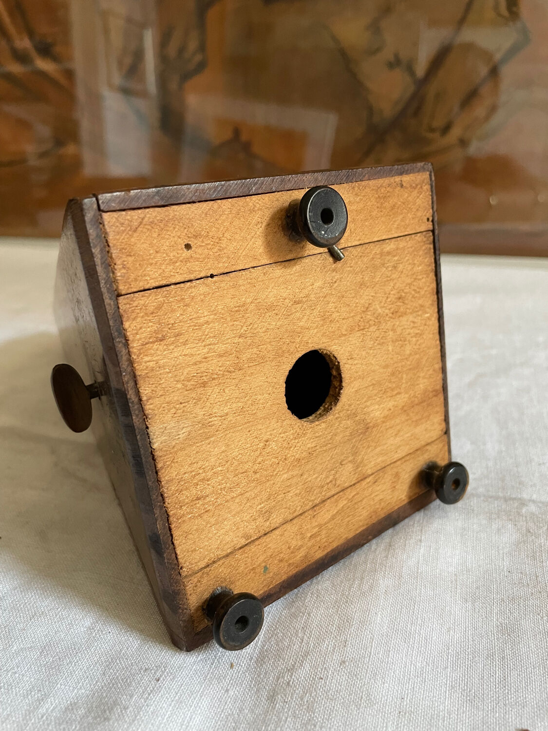 Wooden metronome
