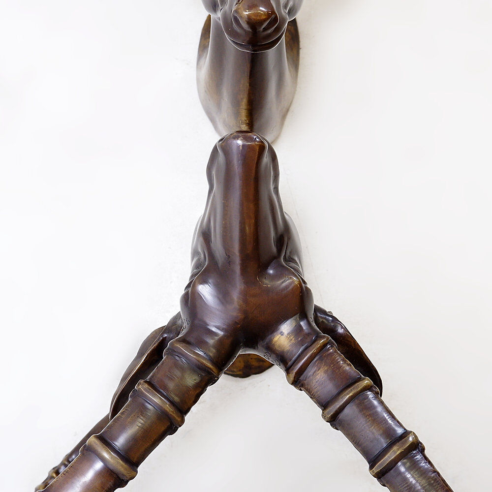 "Ibex" coffee table in the style of Alain Chervet - 1970s
