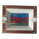 Paloma Picasso Villeroy & Boch Porcelain Ashtray " Afrique" Multicolore