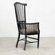Chaise à dossier haut du 19ème siècle