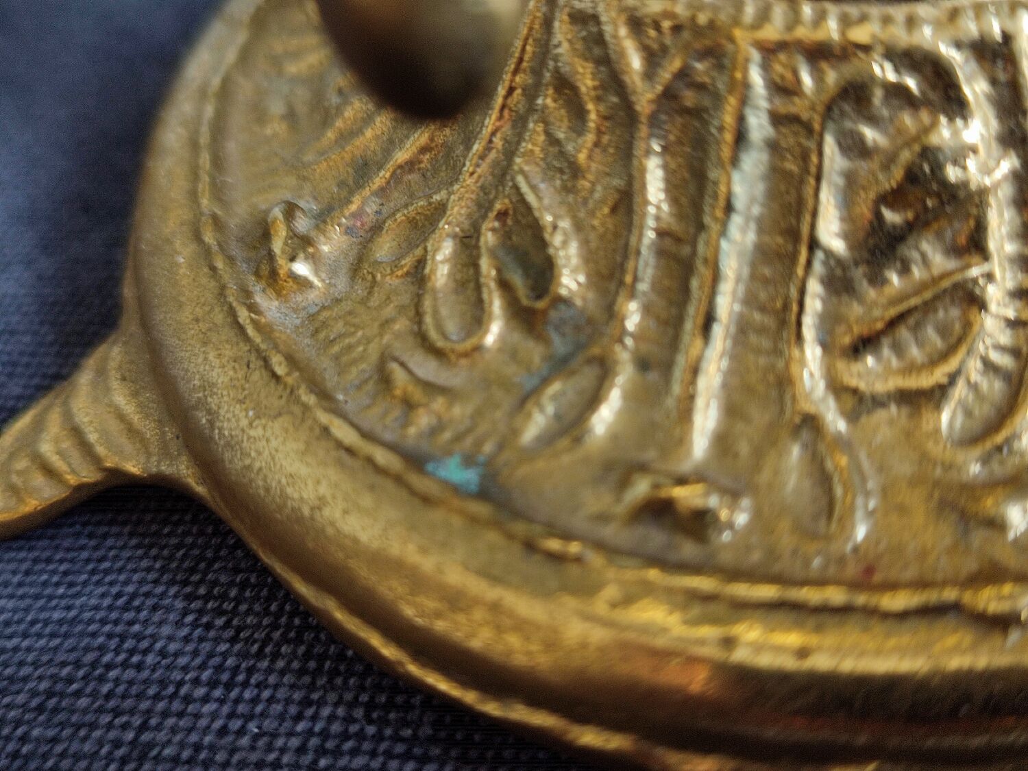 Set of two vintage jumper candlesticks