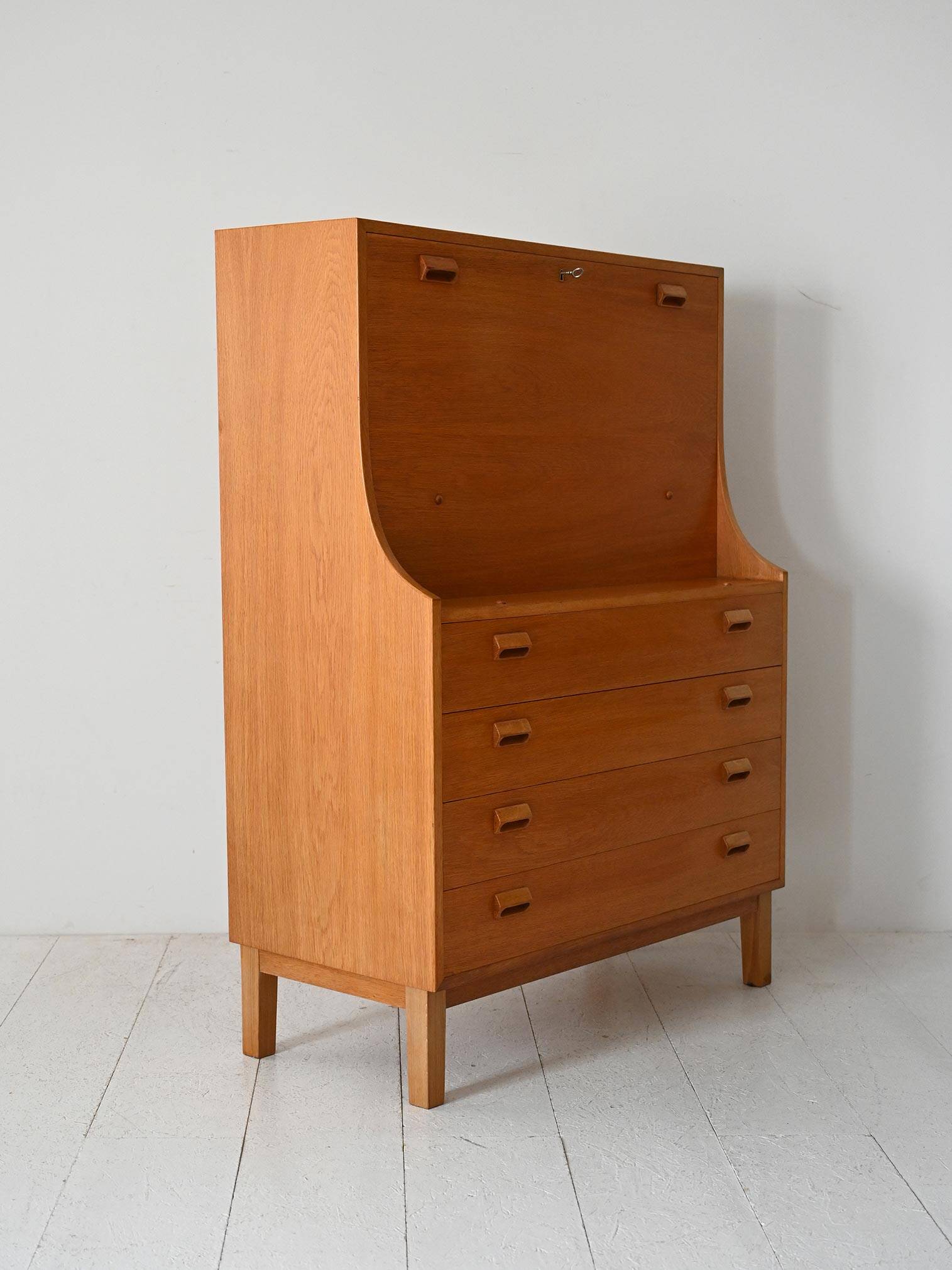 1960s Oak Secrétaire by Børge Mogensen for Søborg Møbler