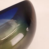 Empty-pocket ashtray glass Murano Sommerso vintage design 1960 1970