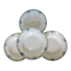 4 vintage deep plates from St Amand 220631