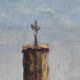 Painting on cardboard signed by Henri Coutant (1868-1935)
